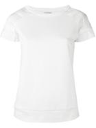 Moncler Padded Sleeve T-shirt, Women's, Size: Small, Nude/neutrals, Polyamide/cotton