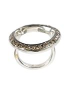 Rosa Maria Cognac Diamonds Ring, Women's, Size: 56, Metallic, Silver/diamond