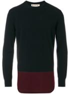 Marni - Block Colour Sweater - Men - Virgin Wool - 46, Blue, Virgin Wool