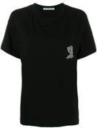 T By Alexander Wang Loose Fit Logo T-shirt - Black