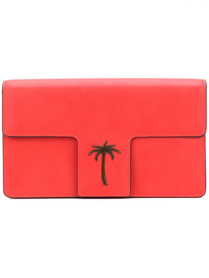 Tomas Maier T-flap Clutch - Yellow & Orange