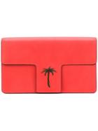 Tomas Maier T-flap Clutch - Yellow & Orange