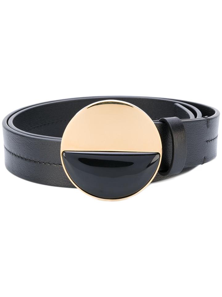 Marni Disk Buckle Belt - Black