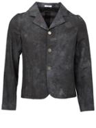 Aganovich Faded Print Jacket, Men's, Size: 50, Grey, Cotton
