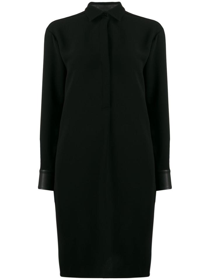 Vince Mid-length Shirt Dress - Black