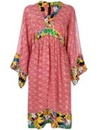Duro Olowu Vintage 2000's Floral Print Tunic Dress - Multicolour