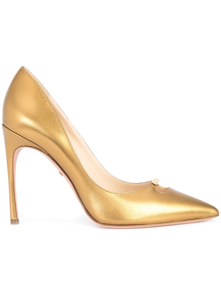 Kendall Miles Michelle Stiletto Pumps - Metallic