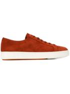 Santoni Lace-up Sneakers - Orange