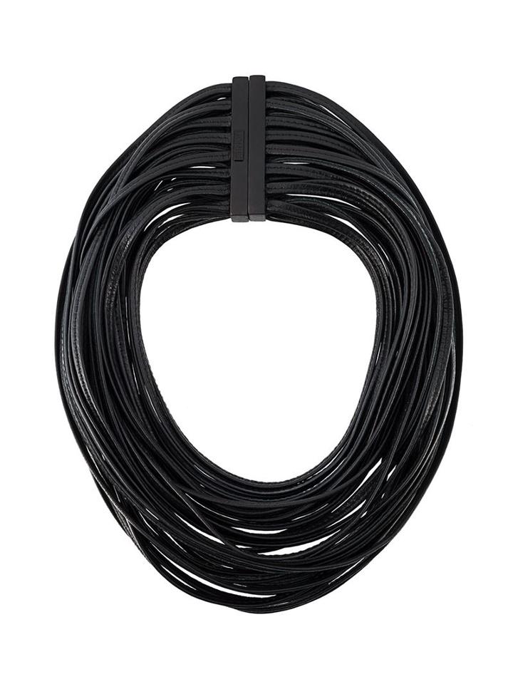 Monies Multi Strand Necklace, Women's, Black