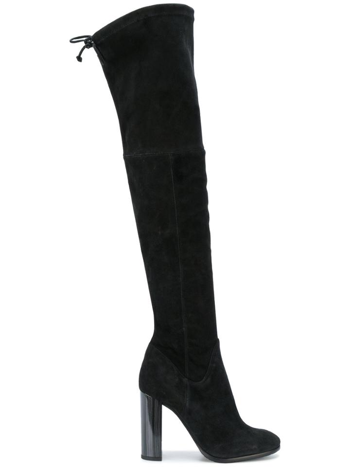 Baldinini Over The Knee Boots - Black