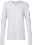 Barbara I Gongini - Longsleeved T-shirt - Men - Cotton - 44, Grey, Cotton