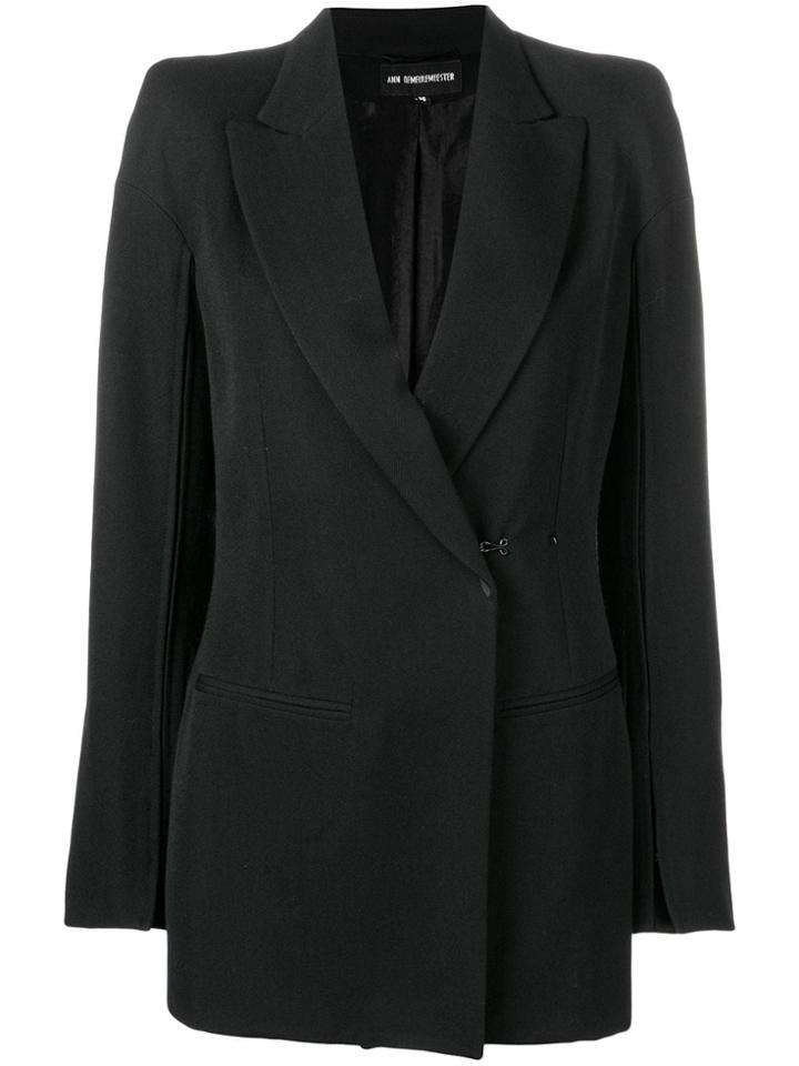 Ann Demeulemeester Perfectly Tailored Jacket - Black