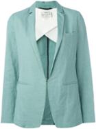 Forte Forte Classic Blazer, Women's, Size: 0, Green, Linen/flax/cotton