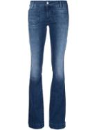 The Seafarer Circle Bootcut Jeans, Women's, Size: 27, Blue, Cotton