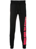 Philipp Plein Rock Pp Track Pants - Black