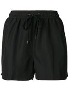 Calvin Klein Underwear Logo Side Panel Swim Shorts - Black