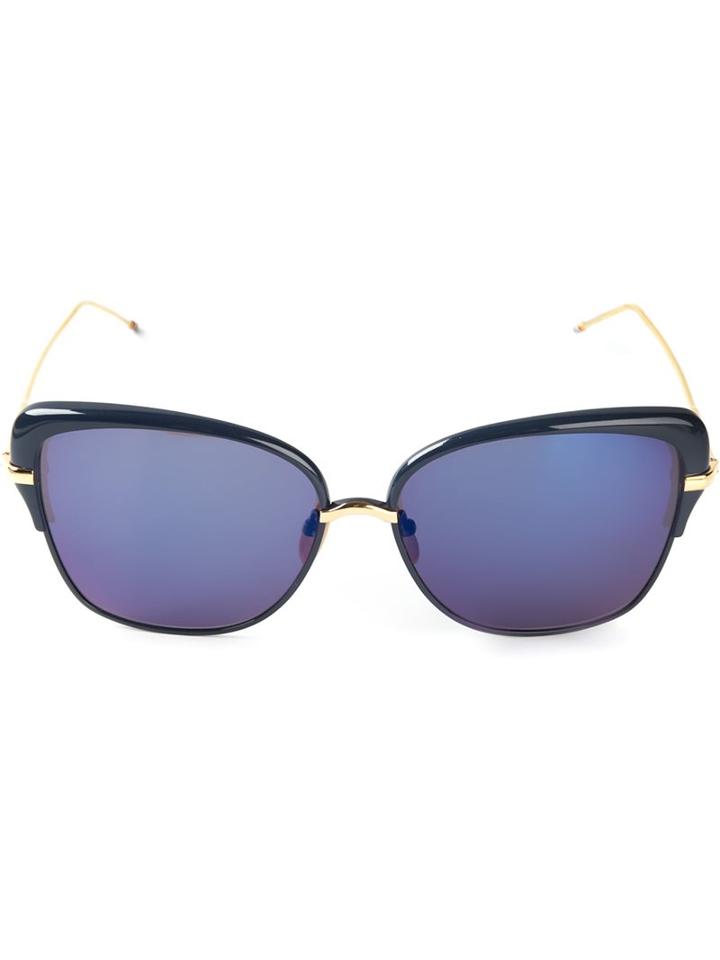 Thom Browne Oversized Cat Eye Sunglasses