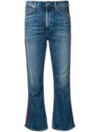 Citizens Of Humanity Embroidered Side Panel Jeans - Blue
