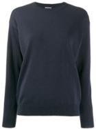 Brunello Cucinelli Long-sleeve Fitted Sweater - Blue
