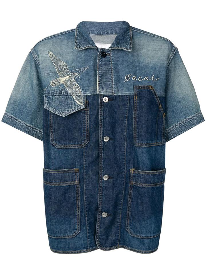 Sacai Denim Shirt - Blue
