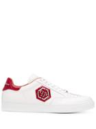 Philipp Plein Logo Low-top Sneakers - White