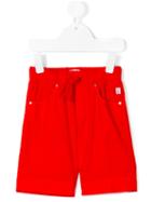 Il Gufo - Drawstring Shorts - Kids - Cotton/spandex/elastane - 8 Yrs, Red