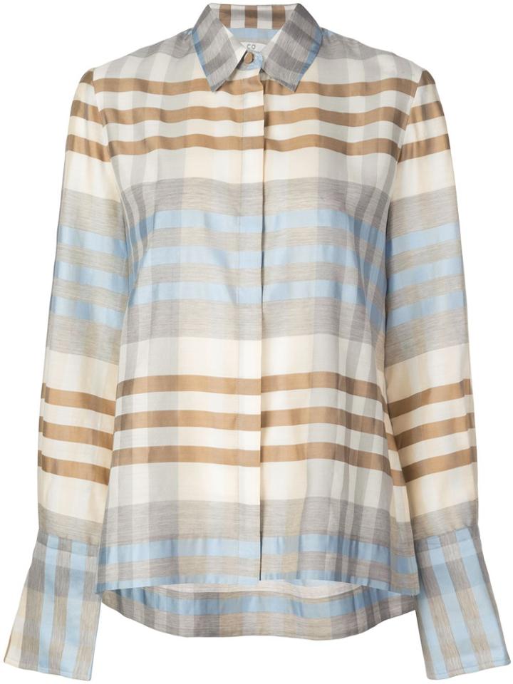 Co Loose-fit Plaid Shirt - Multicolour