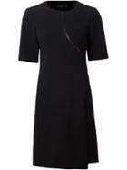 Calvin Klein Collection 'baio' Dress, Women's, Size: 38, Black, Polyester/triacetate