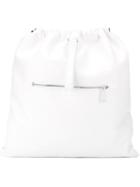 Jil Sander Front Zip Slouchy Backpack