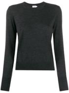 Filippa-k Fine Knit Crew Neck Jumper - Grey