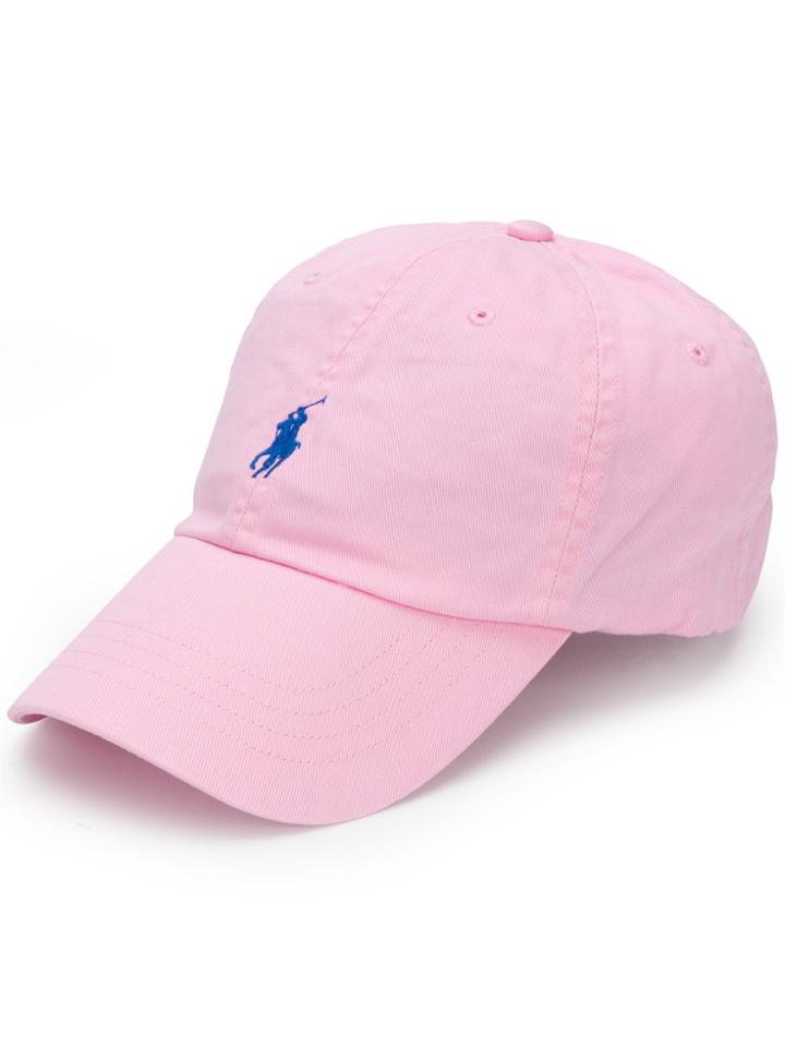 Polo Ralph Lauren Embroidered Logo Cap - Pink & Purple