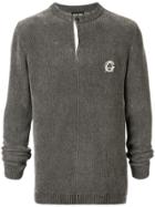 Giorgio Armani Henley Jumper - Grey