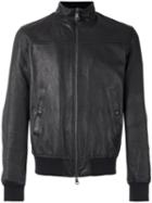 Orciani - Bomber Jacket - Men - Calf Leather - 50, Black, Calf Leather