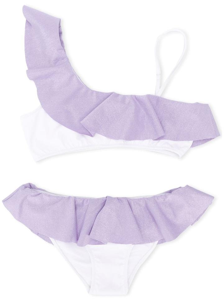 Mc2 Saint Barth Kids Teen Rosalie Bikini Set - White