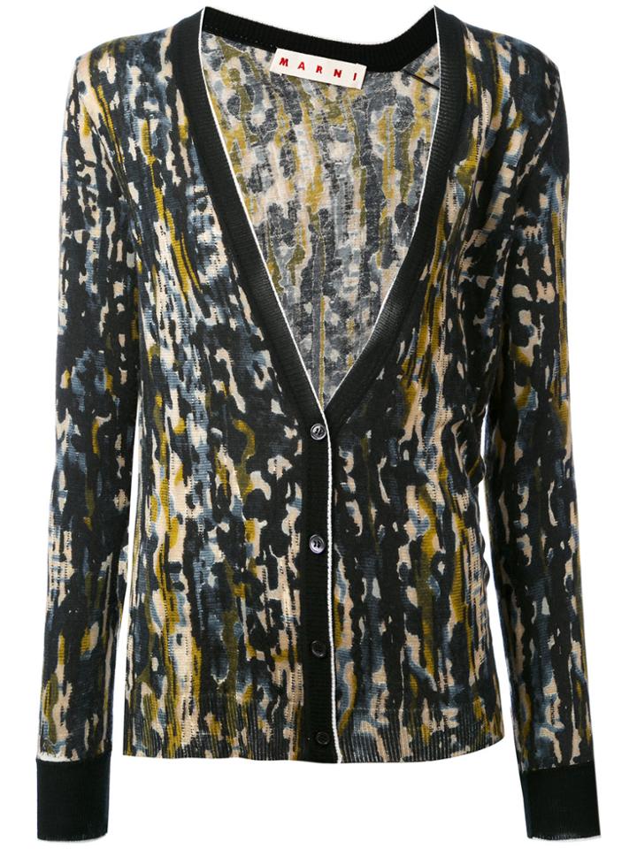 Marni Haze Print Cardigan - Multicolour