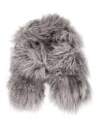 Le Ciel Bleu Lamb Fur Scarf