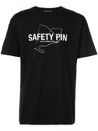 Midnight Studios - Safety Pin T-shirt - Men - Cotton - L, Black, Cotton