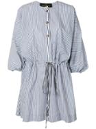 Vivienne Westwood Striped Shirt Dress - Blue