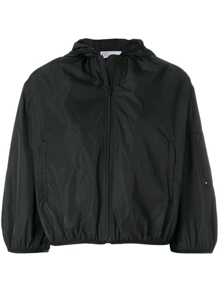 Red Valentino Crapped Baggy Jacket - Black