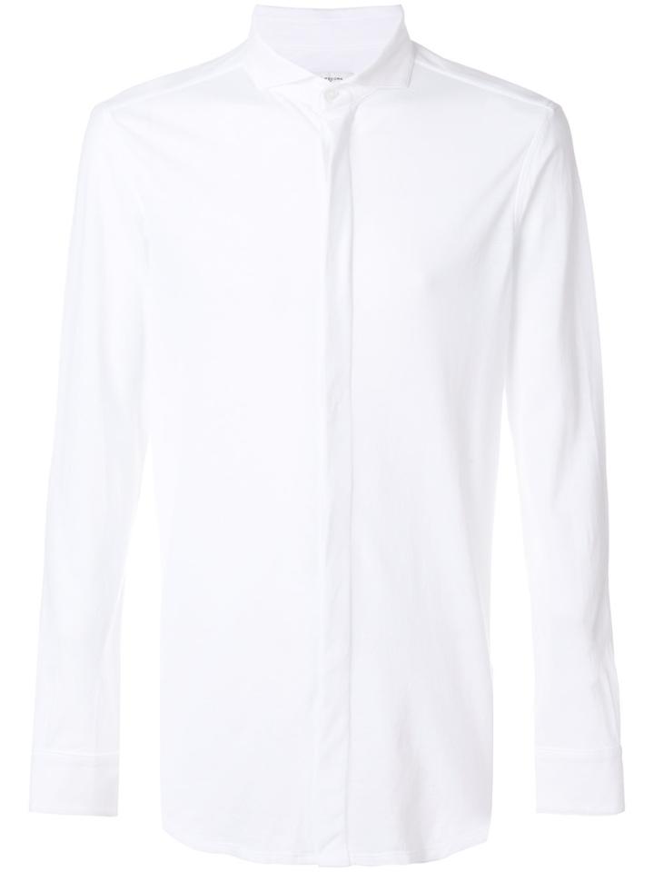 Paolo Pecora Jersey Style Shirt - White