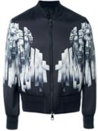 Neil Barrett Statue Print Bomber Jacket