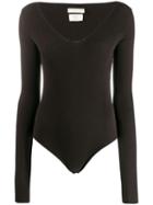 Bottega Veneta Ribbed Body - Black