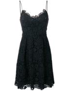 Blumarine Lace Midi Dress - Black