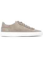 Hypnotic Yellow Classic Lace-up Sneakers, Men's, Size: 40, Grey, Suede/leather/rubber