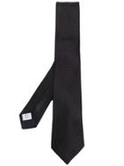 Tagliatore Patterned Tie - Black