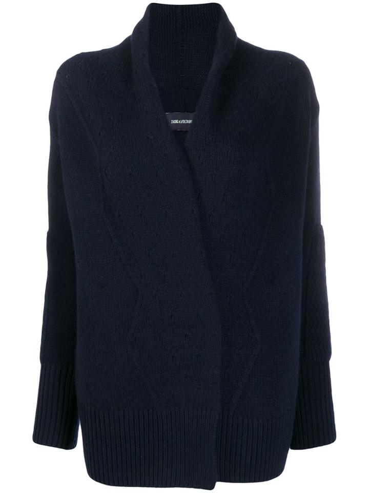 Zadig & Voltaire Cyan Cardigan - Blue