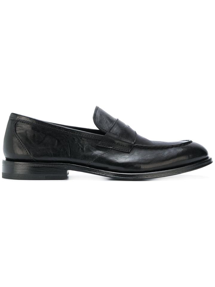 Al Duca D'aosta 1902 Slip-on Loafers - Black