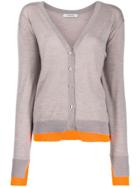 Dorothee Schumacher Contrast Trim Cardigan - Neutrals