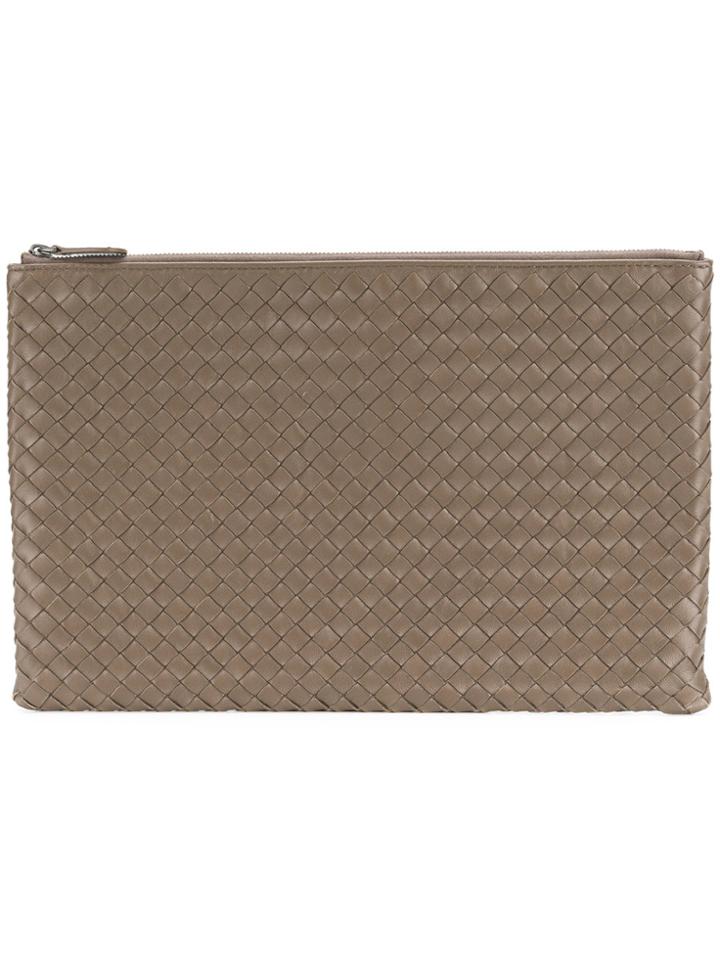 Bottega Veneta Document Case - Brown