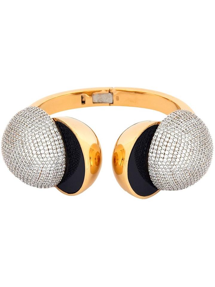 Lara Bohinc 'collision' Statement Bracelet, Women's, Metallic